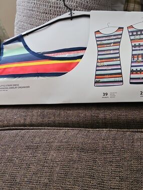 Little Stripe Dress Hanging Jewelry Organizer Umbra